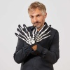 1 Çift İskelet Eldiveni Yetişkin Ve Çocuk Boy