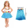 Hawaii Hula Eteği Mavi Renk 40 Cm