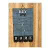 Dekoratif Home Keys Ahşap Resimlik Ve Notluk (mavi)