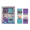 Karlar Ülkesi Bebeksiz 2li Oyuncak Bulaşık Makinesi Fırın Mutfak Seti