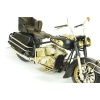 Nostaljik Vintage Eskitme Tarz Dekoratif Metal Chopper Motosiklet