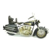 Nostaljik Vintage Eskitme Tarz Dekoratif Metal Chopper Motosiklet
