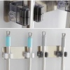 Buffer Pratik Organizer 4lü Yapışkanlı Fırça Paspas Mop Fırça Sabitleyici Ergonomik Alet Aparatı