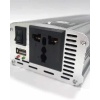 Süper Inverter 12v Elektriği 220v Çevirici Fanlı İnvertör 1000w Usb Çıkışlı Maşa+çakmak 2set Kablo