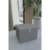 Çok Amaçlı Düzenleyici Kutu Organizer Cırt Cırtlı Hurç Maxi Boy 30cm X 40cm X 50cm (5 Adet)