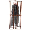 Ürpertici Scary Halloween Sesli Hareketli Sensörlü Siyah Kuru Kafa Dekor 90 Cm