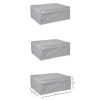 Baza Altı Boy Çok Amaçlı Düzenleyici Kutu Organizer Cırt Cırtlı Hurç 19cm X 40cm X 50cm (1 Adet)