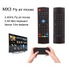 Air Fly Fare Kablosuz Mini Klavye Ile Ir Öğrenme Uzaktan Kumanda Android Tv Kutusu Pc/medya Oynatıcı/akıllı Tv