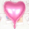Kalp Uçan Balon Folyo Pembe 80 Cm 32 İnç