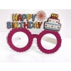 Happy Birthday Doğum Günü Karton Gözlük 6 Adet