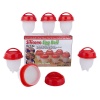 Silikon Yumurta Haşlama Pişirme Kabı 6lı Set