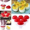 Silikon Yumurta Haşlama Pişirme Kabı 6lı Set