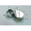 Mini Taşınabilir Lup Büyüteç 30x21mm Kuyumcu Tip Büyüteç Jevelers Loupe Pırlanta Büyüteci