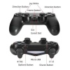 Ps4 Oyun Kolu Joystick Kablosuz Wireless Gamepad Siyah Egonex