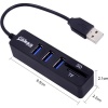 Çok Amaçlı 3 Port Usb Hub Çoklayıcı Sd Tf Kart Okuyucu