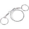 Buffer® Karavanda ,kampda  Taşınabilir Mini  Zincir  Cep Testeresi Dişli Tel Ahşap Plastik Metal Kesici