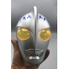 Cadılar Bayramı Pörtlek Göz Camlı Uzaylı Maskesi - Robot Maskesi 24x16 Cm