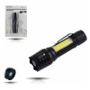 Gold Silver Gs-515 Usb İle Şarj Edilebilir T6 Led El Feneri