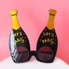Let&amp;#39;s Party Yazılı Şişe Parti Gözlük 16x14 Cm