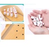Mini Parmak Bowling Oyunu - Doğal Ahşap