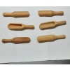 6 lı Ahşap Mini Baharat Küreği 9 Cm