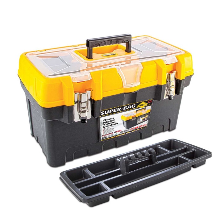 Super Bag Derin Metal Kilitli Takım Çantası 19 İnc Asr-2031