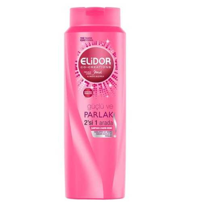 Elidor Şampuan 500 ML Güçlü Parlak Kremli