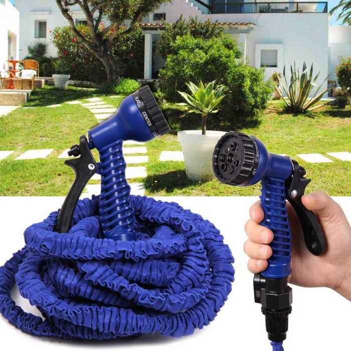 Tabancalı Uzayan Hortum Expandable Hose Bahçe Hortumu 30 Metre