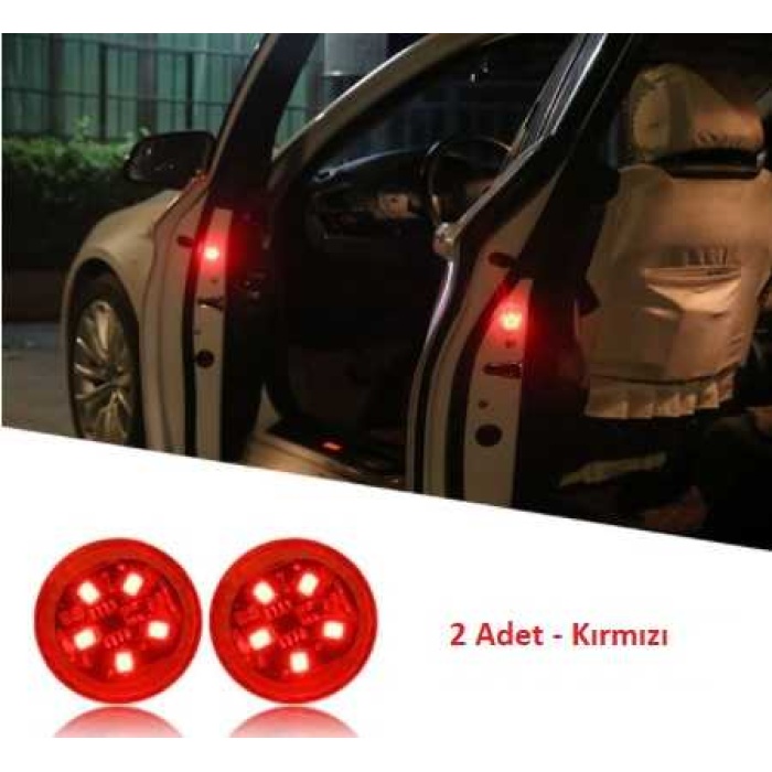 Araba Kapı Açma Sensörlü İkaz Lambası Led