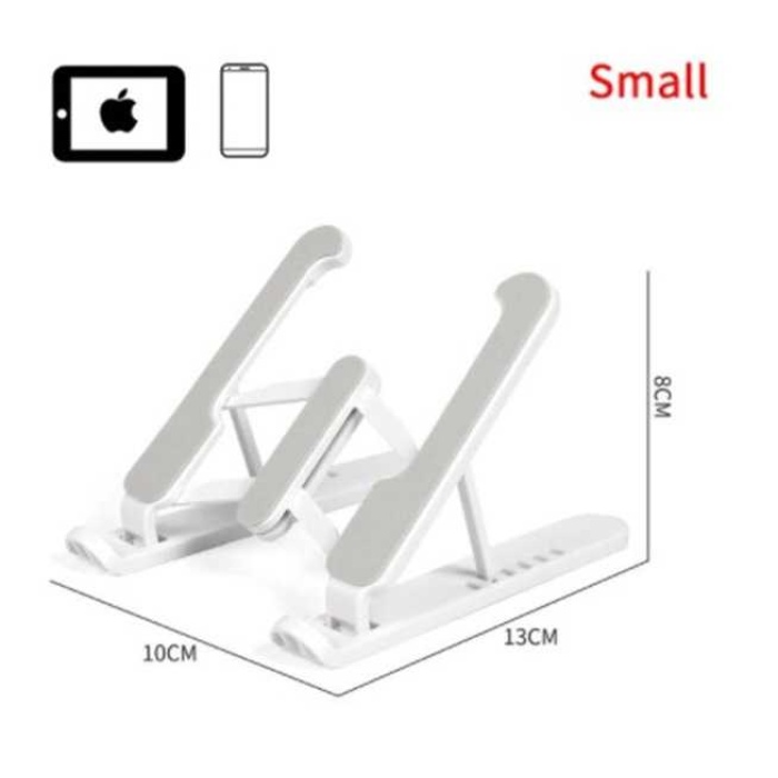 Telefon Tablet Standı Yükseklik Ayarlı Stand Beyaz