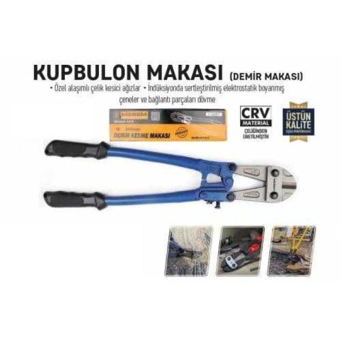 Meşem Demir Kupbulan Kesme Makası 18x450
