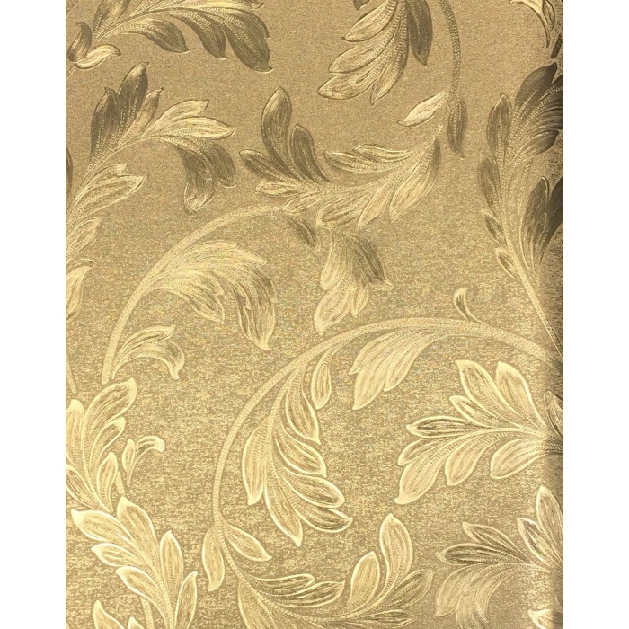 Gold Silver Duvar Kağıdı  900710  - 5m2 ve Yapıştırıcısı Toz Tutkal