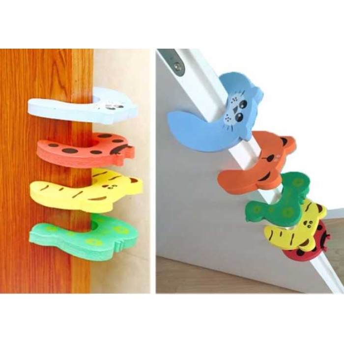 Çocuk Koruyucu Kapı Stoperi 4 Lü Set