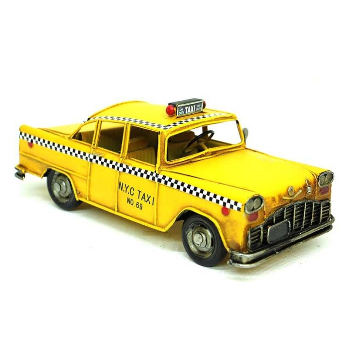 Nostaljik Vintage Chevrolet Classic Taksi Arabası