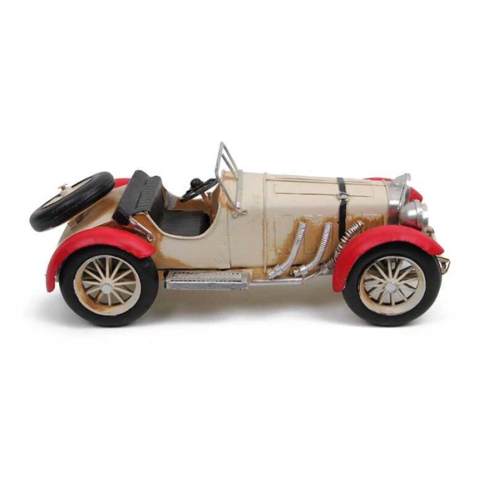 Nostaljik Vintage Eskitme Tarz Dekoratif Metal Ford Classic Roadster