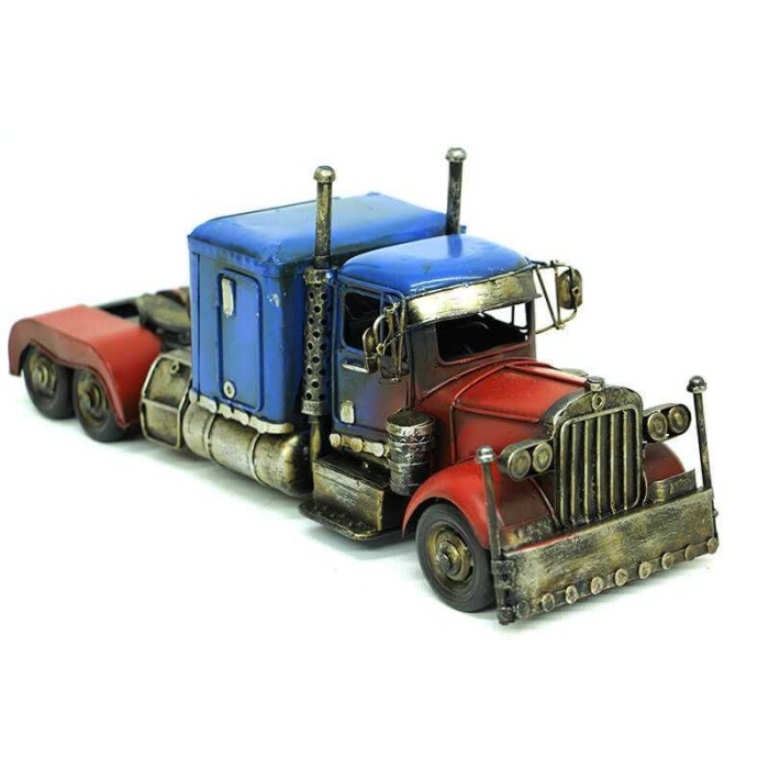 Nostaljik Vintage Eskitme Tarz Dekoratif Metal Ford Classic Tır