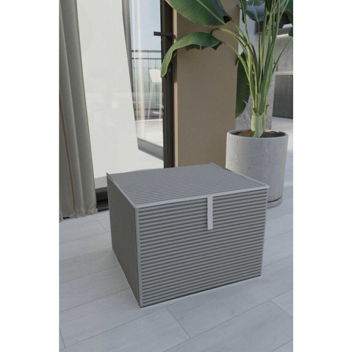 Çok Amaçlı Düzenleyici Kutu Organizer Cırt Cırtlı Hurç Maxi Boy 30cm X 40cm X 50cm (5 Adet)