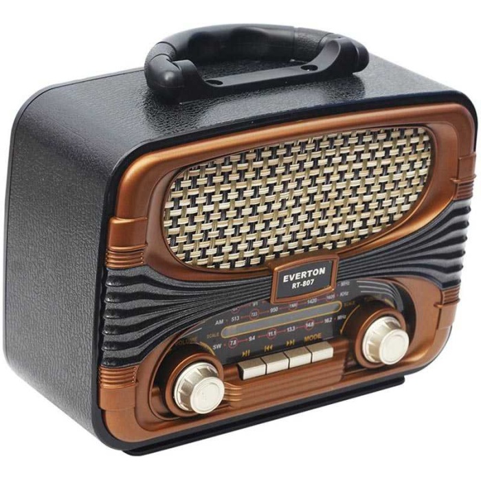 Everton Rt-807bt Usb-sd-fm-bluetooth Nostaljik Radyo