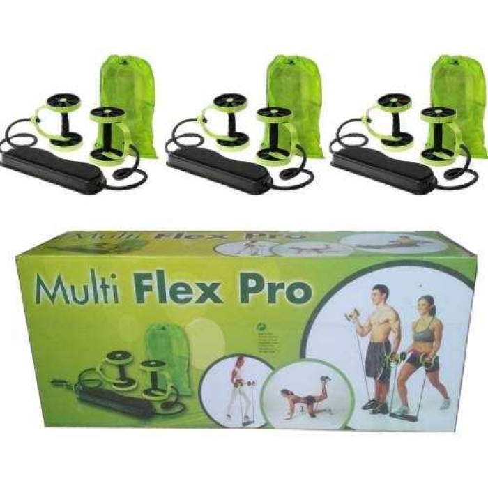Multiflex Pro Kopmayan Lastikli Spor Aleti Karın Kası ve Şınav Aleti