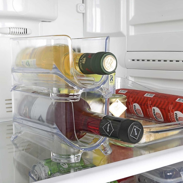Buzdolabı Düzenleyici - Şeffaf Şişe Rafı