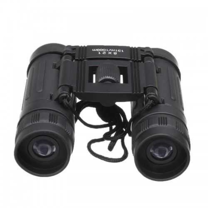 Cep Boy Siyah Mini 8x21 El Dürbünü