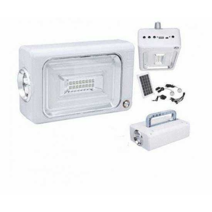 Gold Orion Or-1901 Güneş Panelli 3 Ampullü 1w+46 Led Çok Amaçlı Solar Aydınlatma Ve Kamp Seti