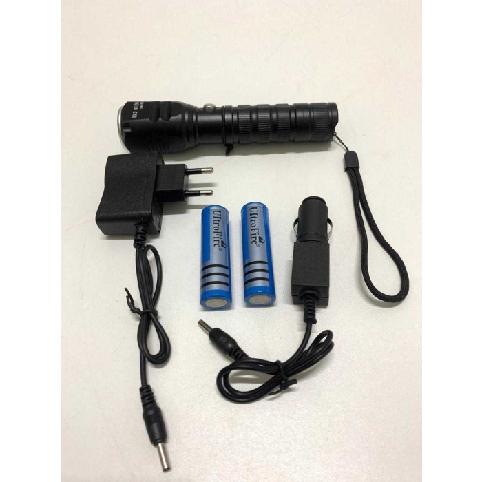 Km-85 Zoomlu Şarjlı 200 Lumens Araç Kamp Ve El Feneri