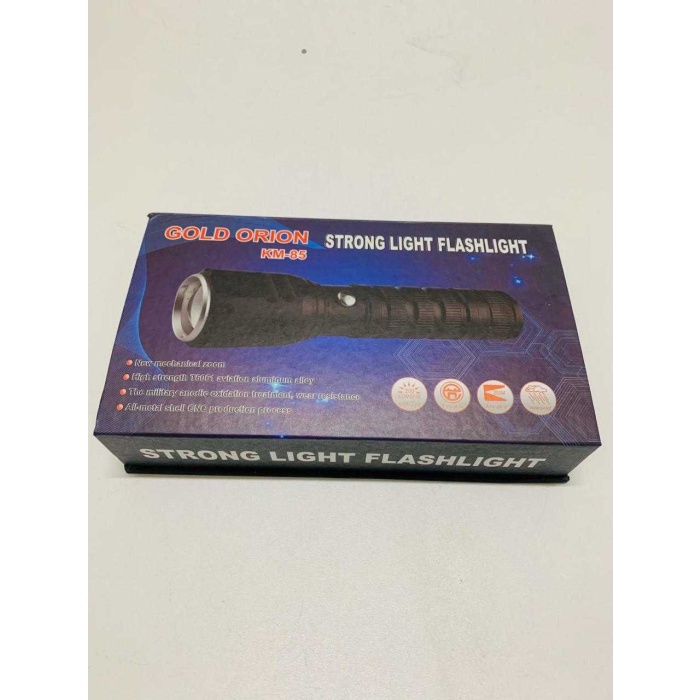 Km-85 Zoomlu Şarjlı 200 Lumens Araç Kamp Ve El Feneri