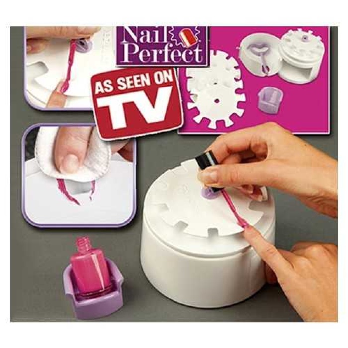 Nail Perfect Oje Sürme Seti Aparatı (tırnak Süsü Hediyeli)