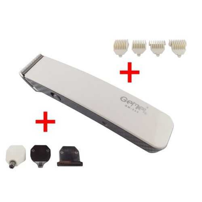 Gemei Gm-586 Ergonomik Saç Sakal Şarjlı Traş Makinesi Seti