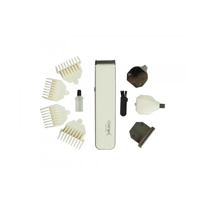 Gemei Gm-586 Ergonomik Saç Sakal Şarjlı Traş Makinesi Seti