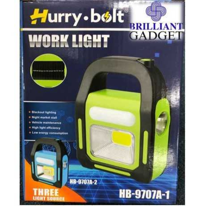 Hurry Bolt El Feneri Led Projektör Güçlü Kamp Feneri Acil Durum Işığı