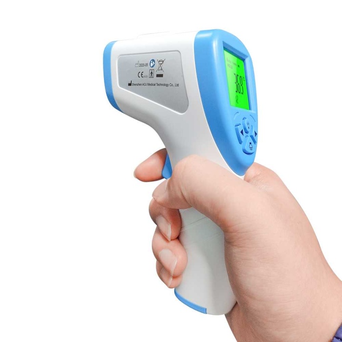 Bo Hui Infrared Dijital Temassız Ateş Ölçer Termometre