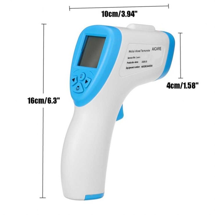 Bo Hui Infrared Dijital Temassız Ateş Ölçer Termometre